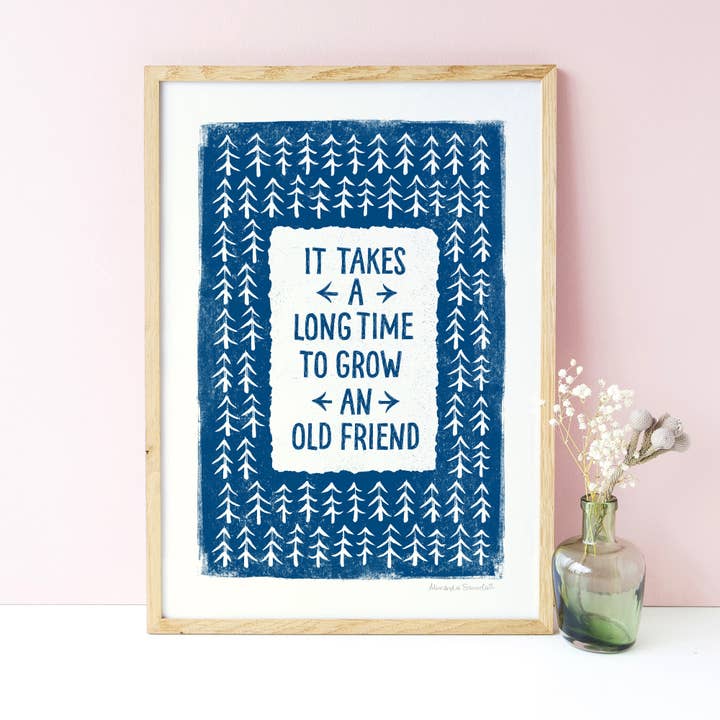 Alexandra Snowdon – wholesale Art print – Old Friend Print3