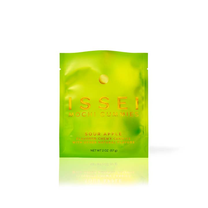 Issei Mochi Gummies - Wholesale Gummy - Sour Apple SMALL (2 oz)1