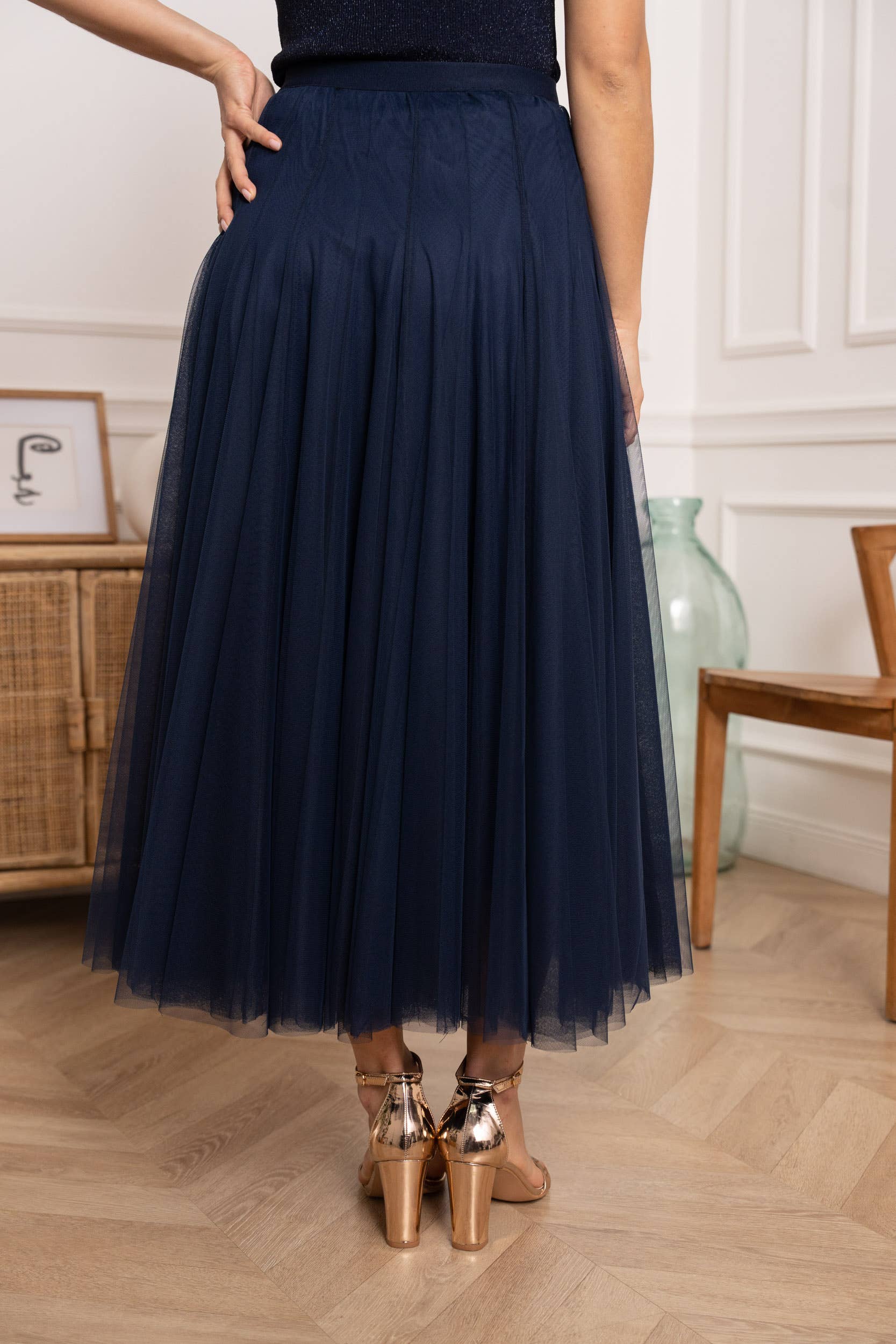 CHOKLATE PARIS (US No duties) - Wholesale Skirt - Women's - Amber tulle slim fit skirt - CK0820224