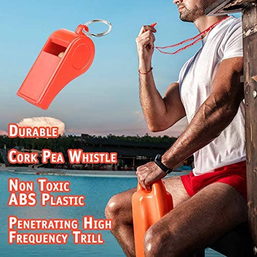 Water Gear - Wholesale Sporting Accessories - Water Gear Plastic Emergency Safety Whistle5