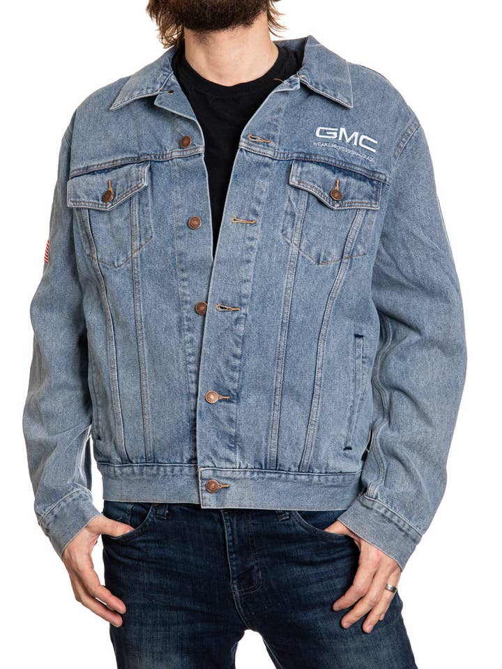 GMC Denim Jean Jacket for wholesale by Calhoun Sportswear