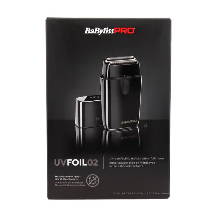 Babylisspro Uvfoilo2 Double Foil Metal Shaver Shaver for wholesale by SUBLIME BEAUTY WHOLESALER SL
