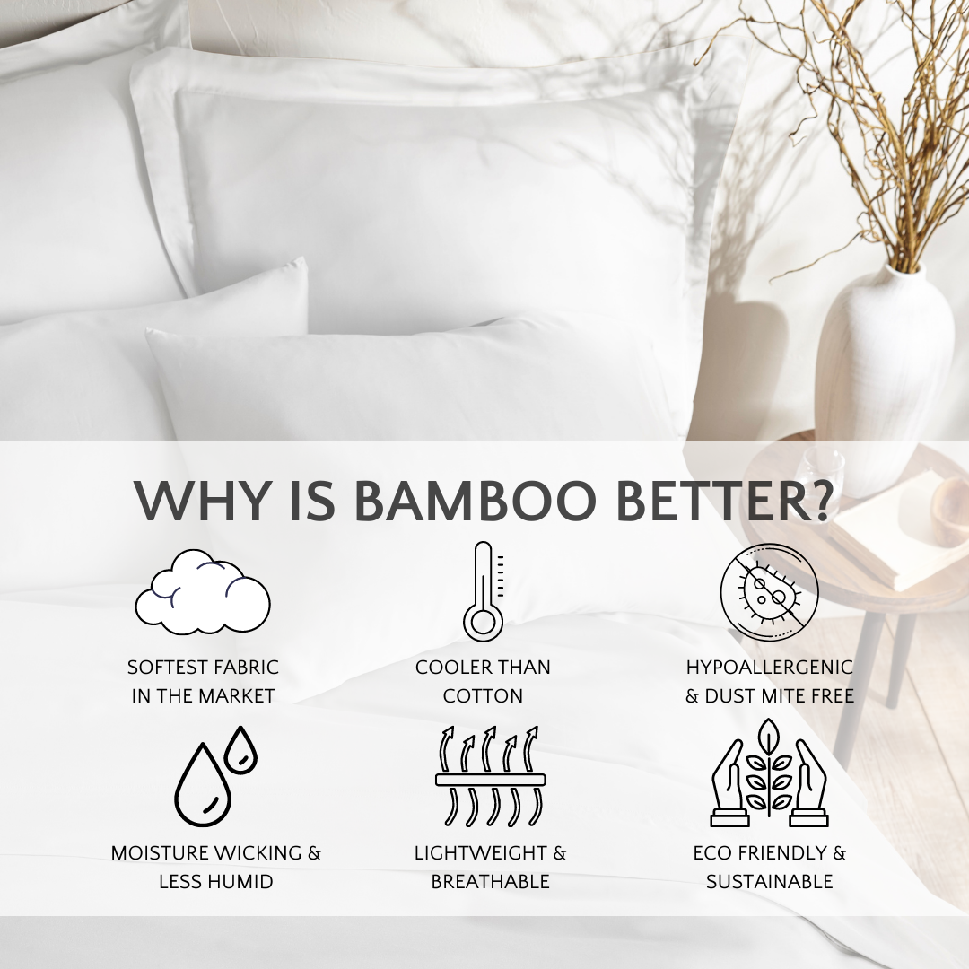 Bamboo Is Better - Wholesale Beddengoedset - Signature dekbedovertrekset van bamboe viscose - wit2