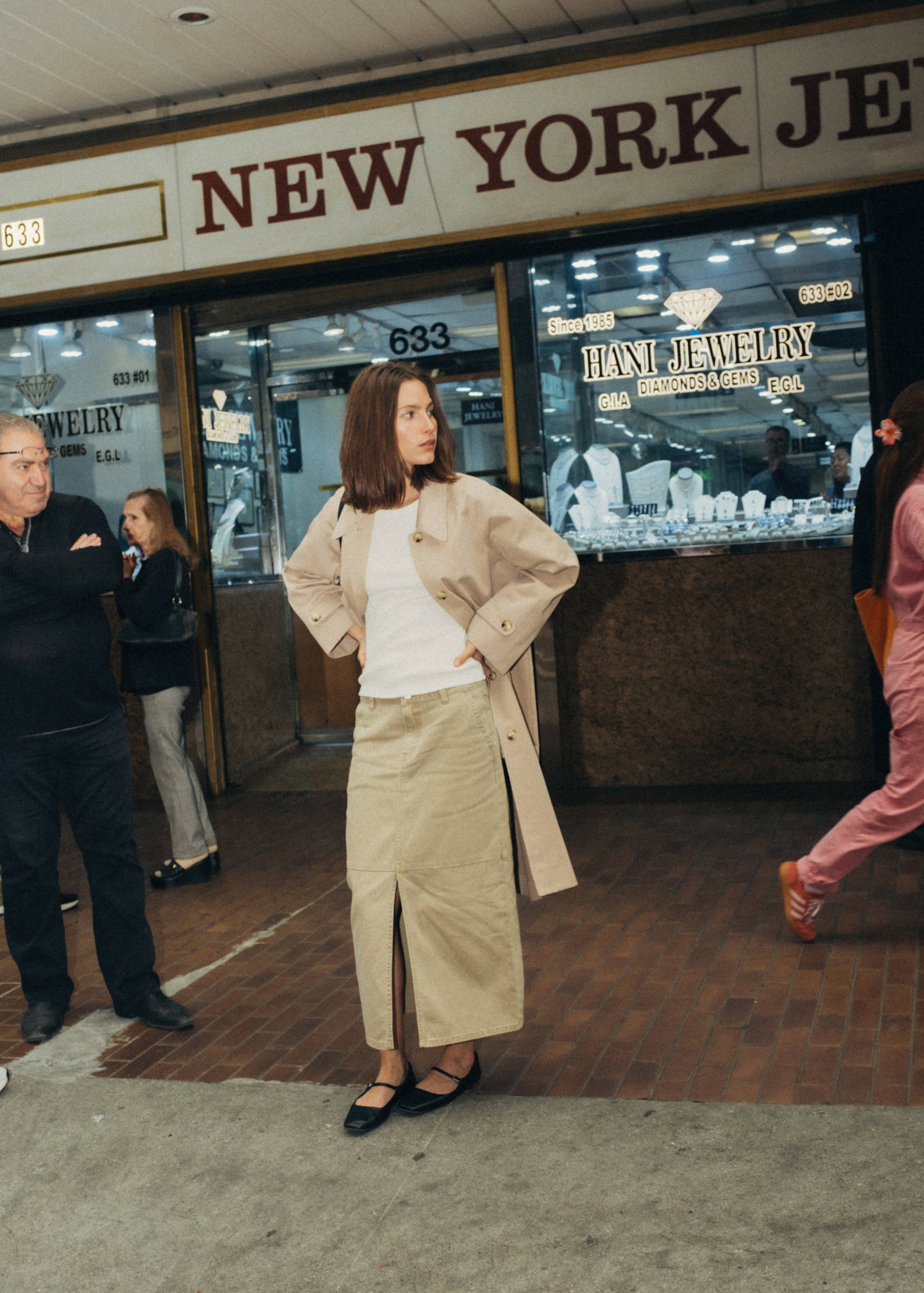 MOD REF - Wholesale Trench Coat - Women's - The Serena Coat | Pointed Collar Trench Coat0