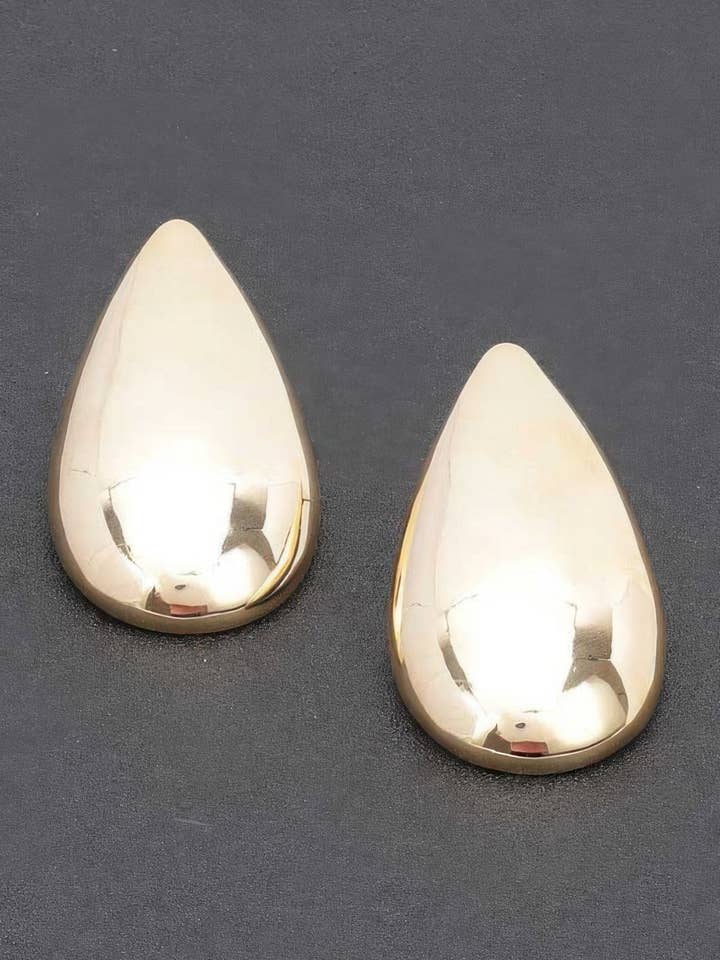 Gold Plated Metal Earring for wholesale by CC Wholesale Clothing