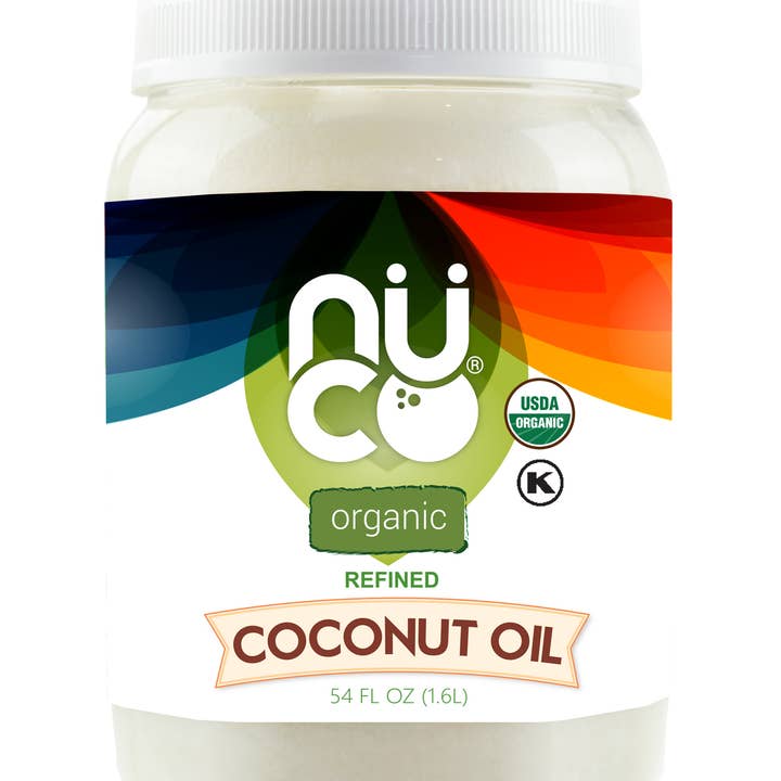NUCO Organic Refined Coconut Oil, 54 fl oz for wholesale by NUCO