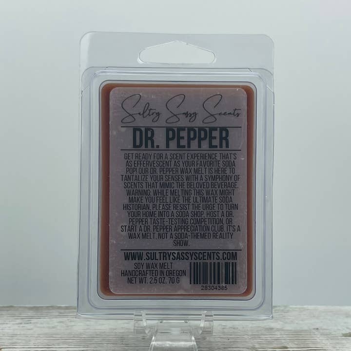 Dr. Pepper - Sojawachsschmelze für den Großhandel von Sultry Sassy Scents