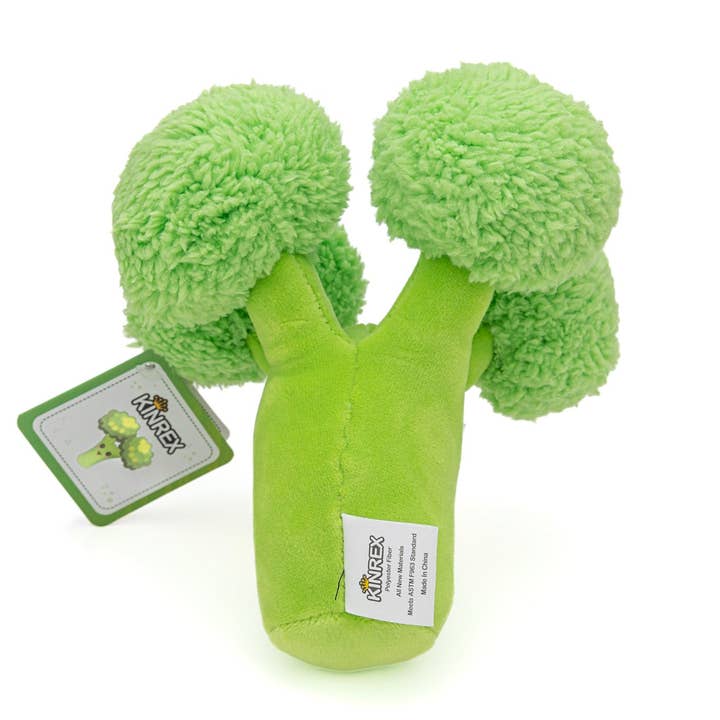 KINREX - Vente Peluche – enfant et bébé - Jouet en peluche Brocoli en peluche - Jouet en peluche pour enfant 5,5 pouces2