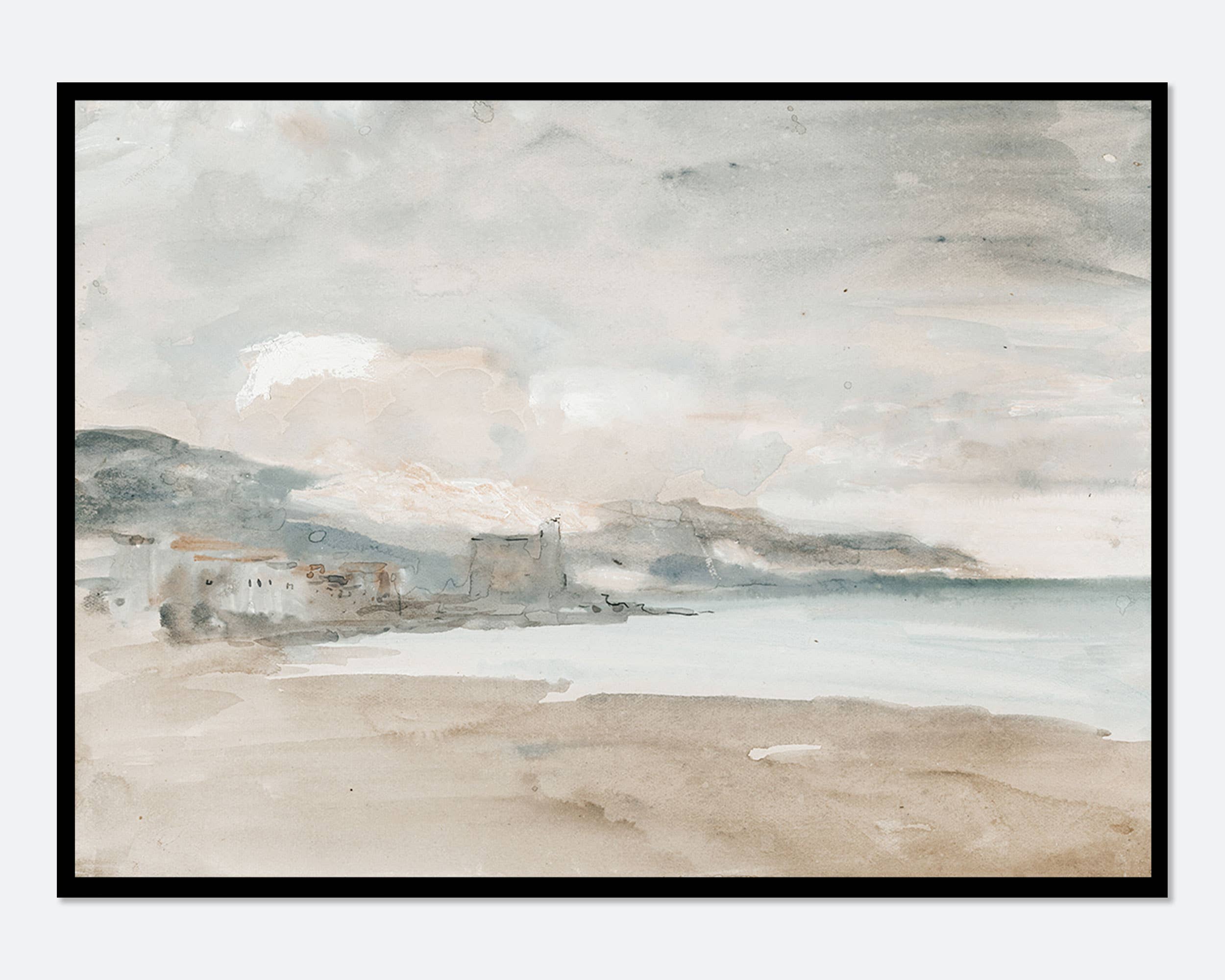 Sugar & Canvas - Wholesale Art Print - European Vintage Country Coastal Beach Sea Art Print VP242