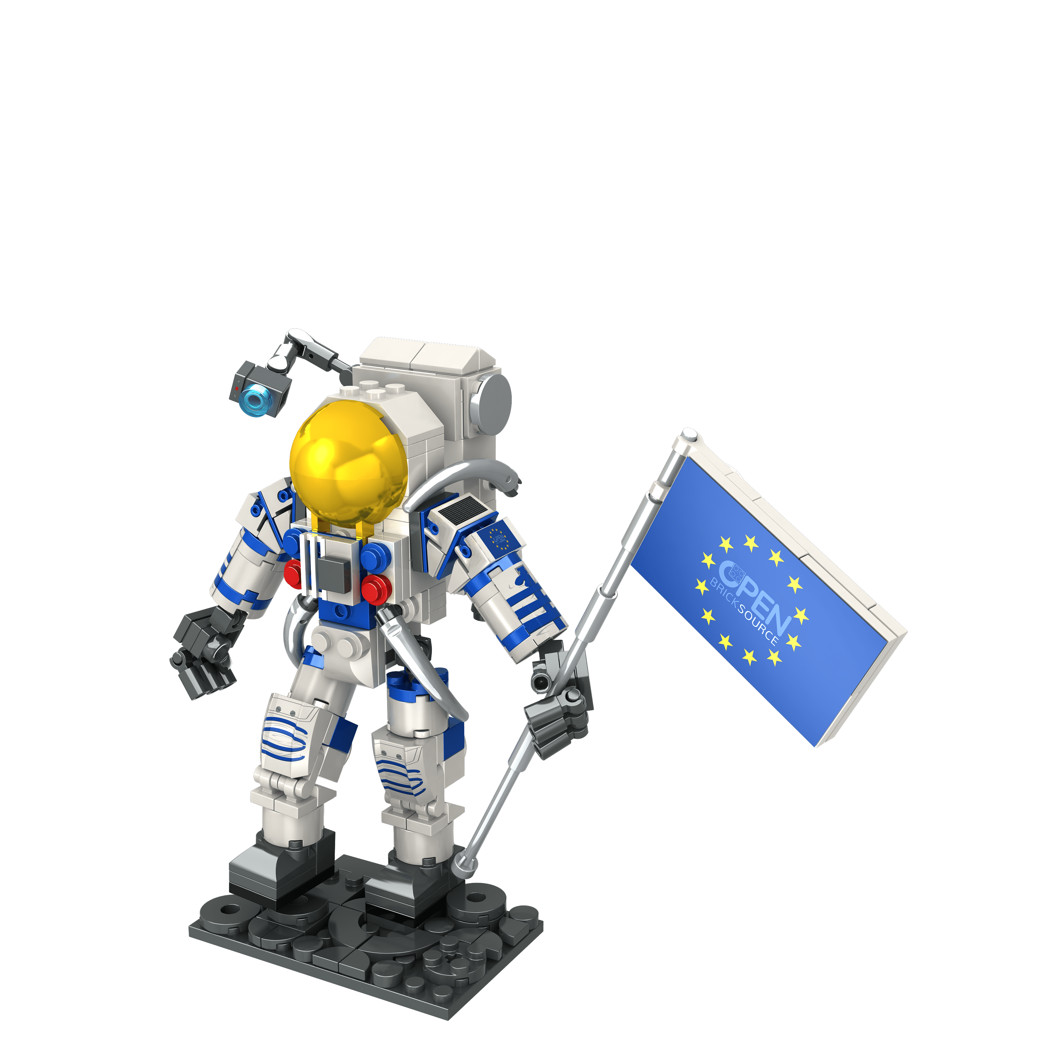 Open Bricks - Wholesale Build-a-Toy - Kids - OPEN BRICKS - Rocket Man2