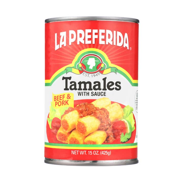 Beef & Pork Tamales for wholesale by La Preferida Inc