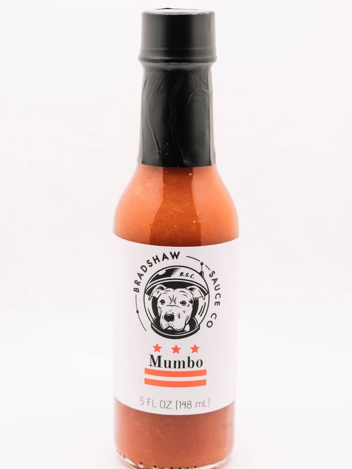 Mumbo - DC Classic Hot Sauce with Pineapple & Habanero for wholesale by Bradshaw Sauce Company