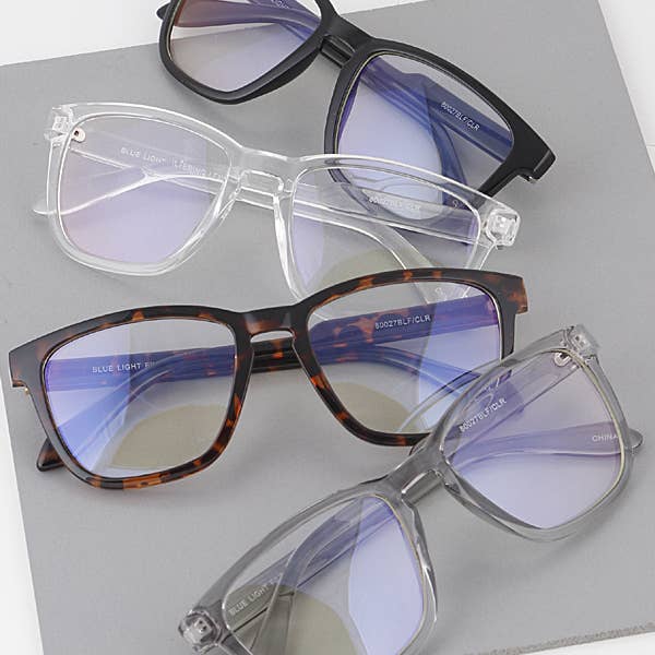 Shop Neighbors - Wholesale Eyeglasses - Unisex - Blue Light Blocker Rectangular Glasses1