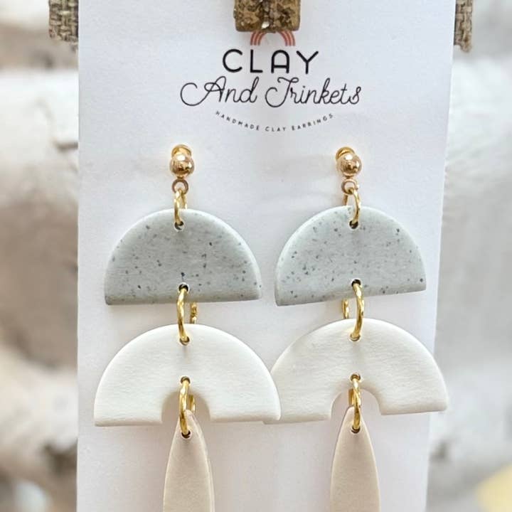Clay and Trinkets - Wholesale Dangle Earrings - Andria Dangle Earrings #20