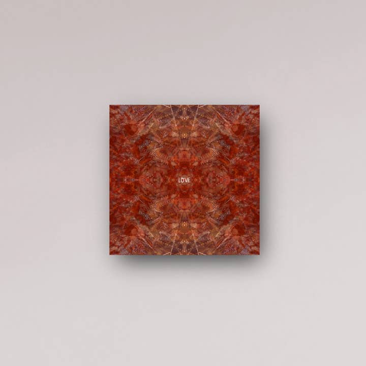 "self love is the answer" - series: you are presence, metal print for wholesale by DOEQUO