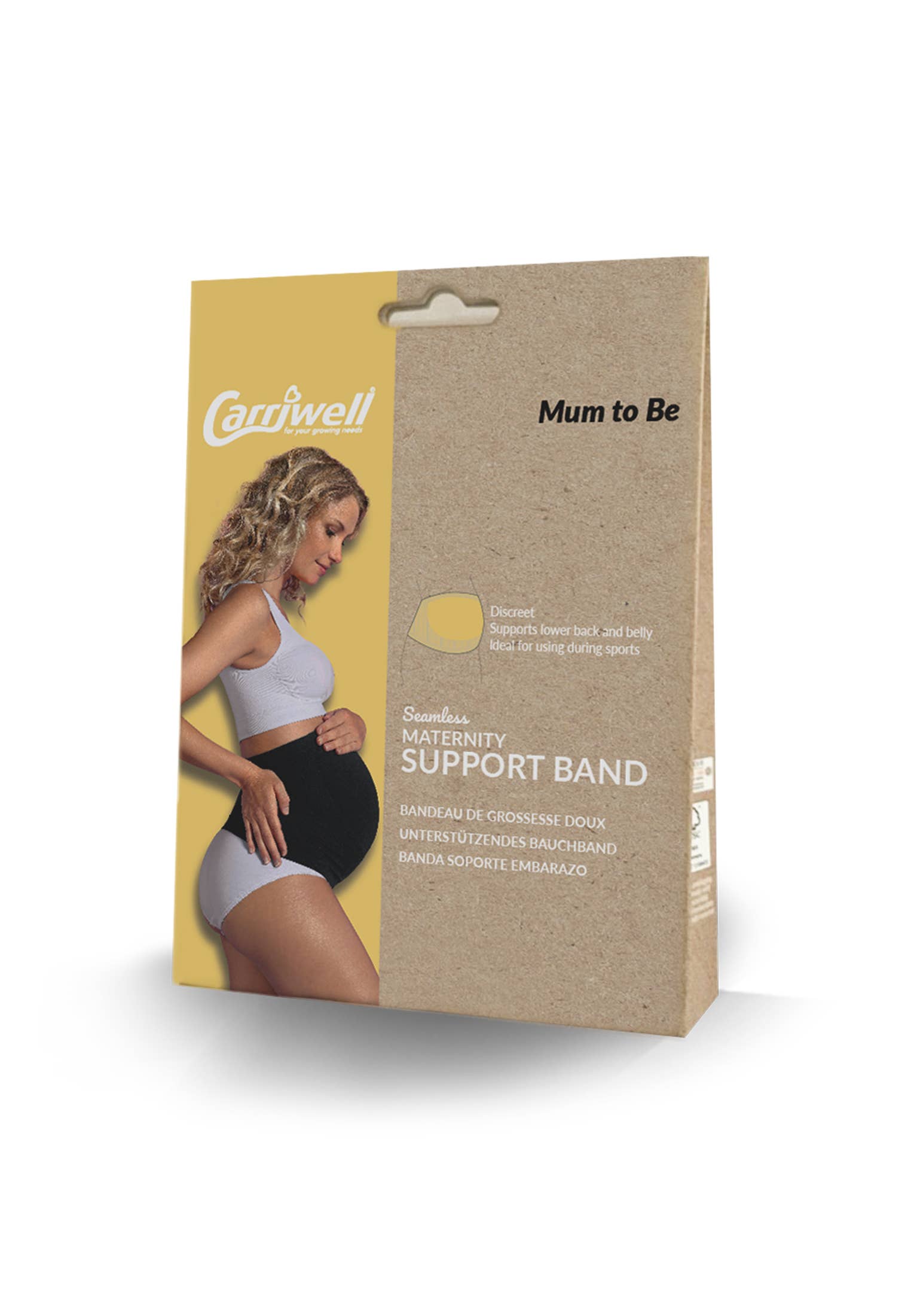 Carriwell - Venta al por mayor Faja - Premamá - Faja de soporte para maternidad (blanca)9