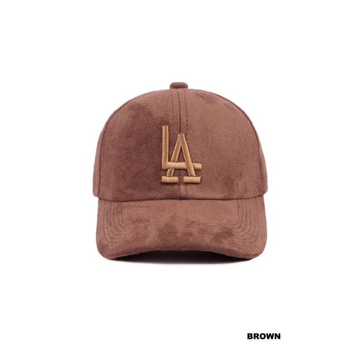 Vanilla Monkey – wholesale Baseballkeps - Dam – La City Logo Classic Suede Baseballkeps2