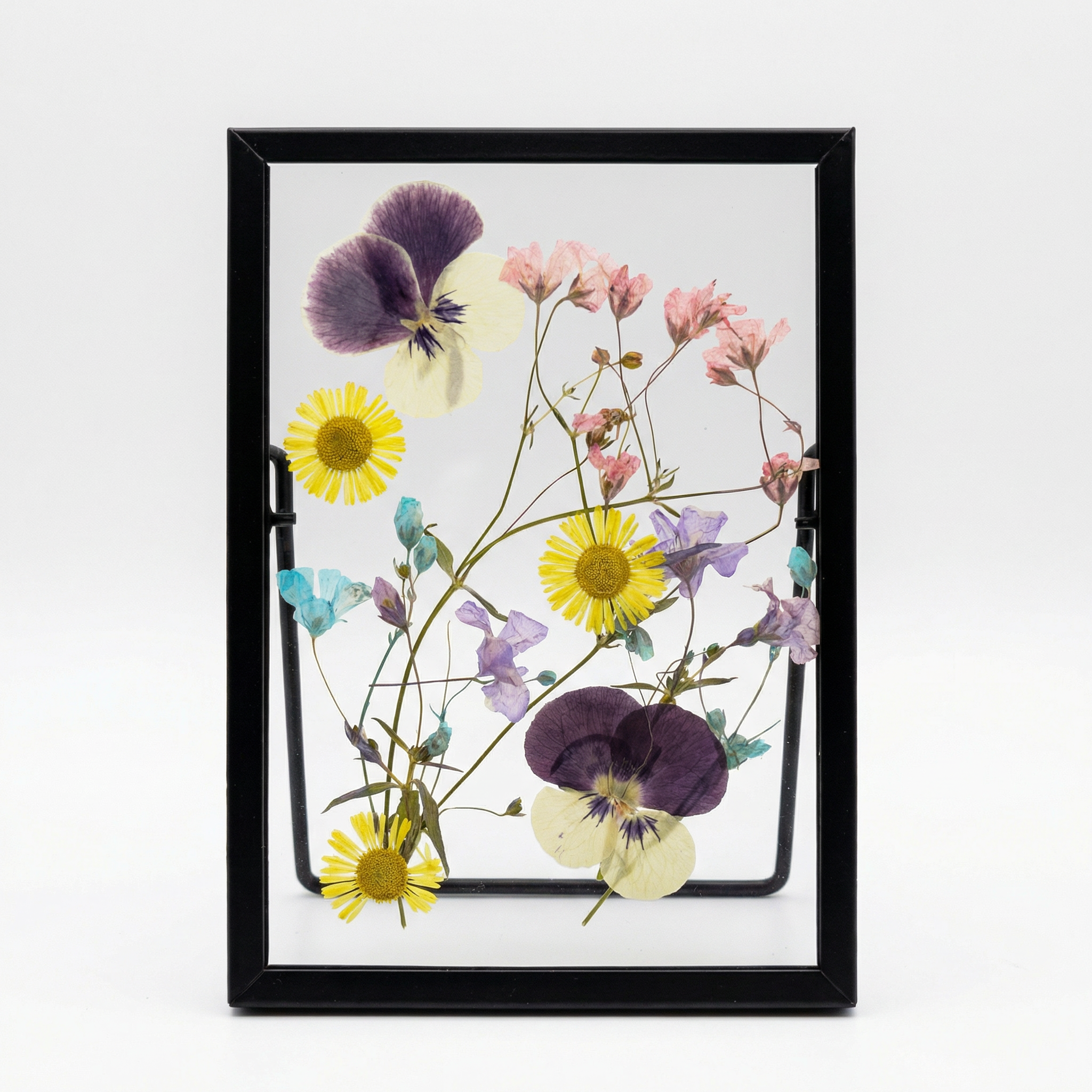 Sunnie Lane - Wholesale Desk/Tabletop Sign - Real Pressed Flower Frame - Beautiful Flower Art34