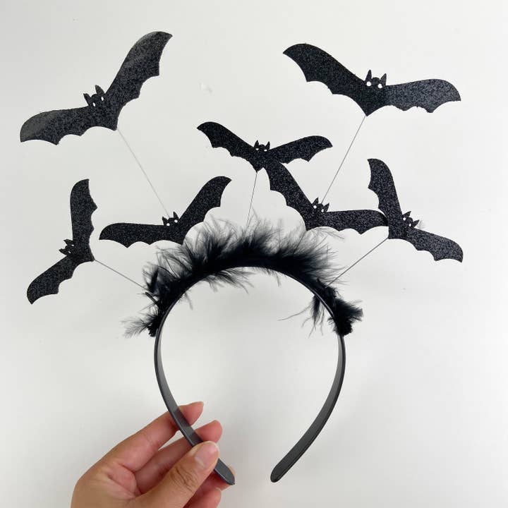 SoapElenGlen – wholesale Fashion headband – women's – Halloween bat headband