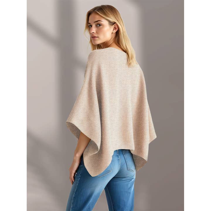 Colisco Wholesale - Vente Poncho – femme - Colisco Poncho Doux et Confortable, Poncho en Cachemire pour Femmes1