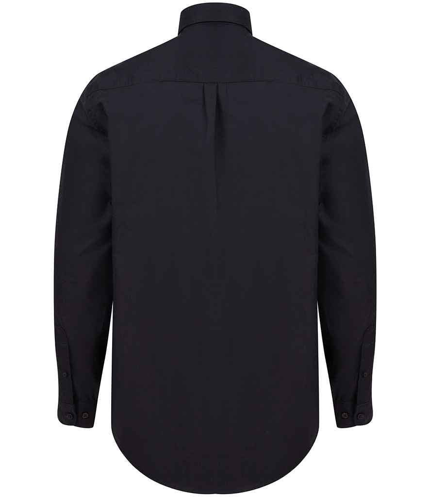 Pierre Francis - Vendita all'ingrosso Camicia button down - Uomo - Henbury - Camicia Oxford moderna a maniche lunghe dal taglio classico1