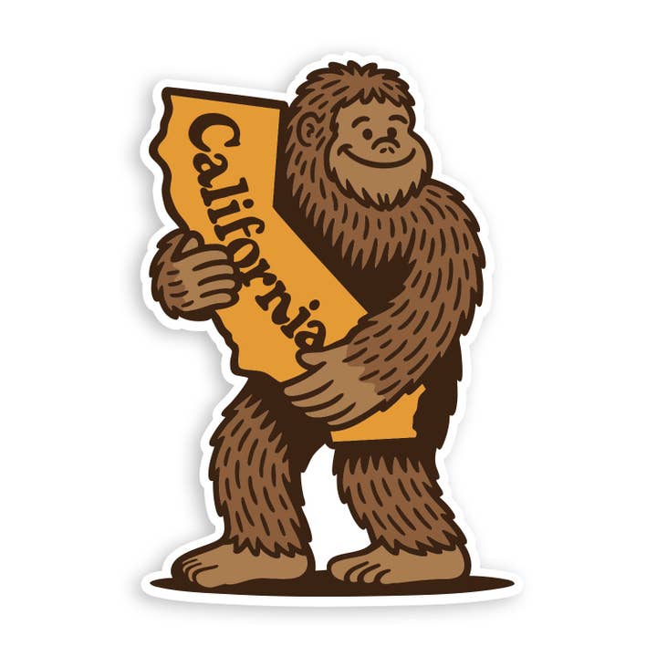 Bigfoot Loves California for wholesale by Squatchy