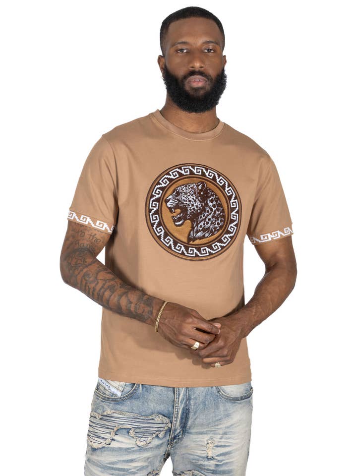 Camiseta Panter M490, color caqui para venta al por mayor de Makobi