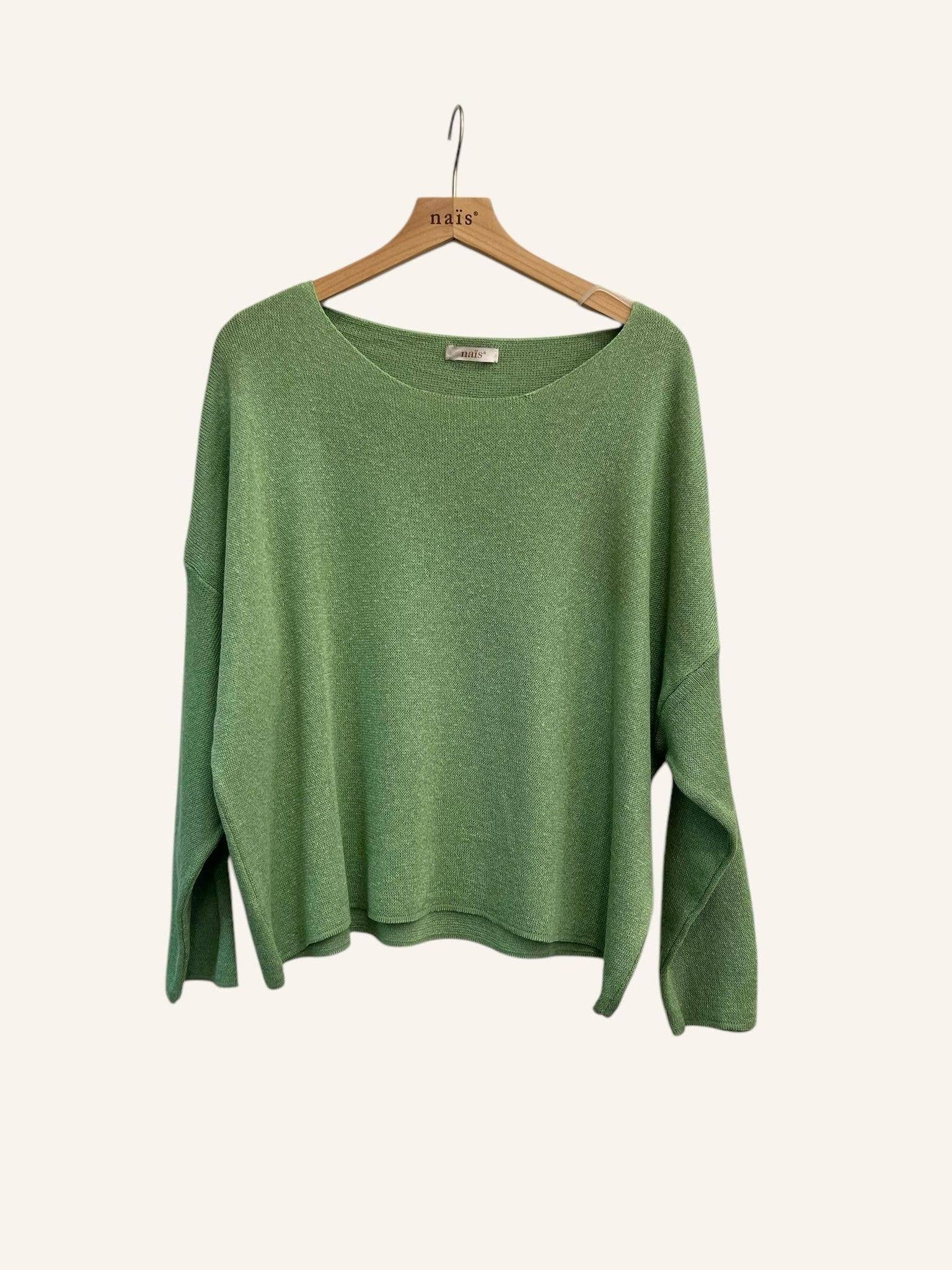 NAÏS PARIS - Vente Pull en maille – femme - PULL COL ROND COURT11