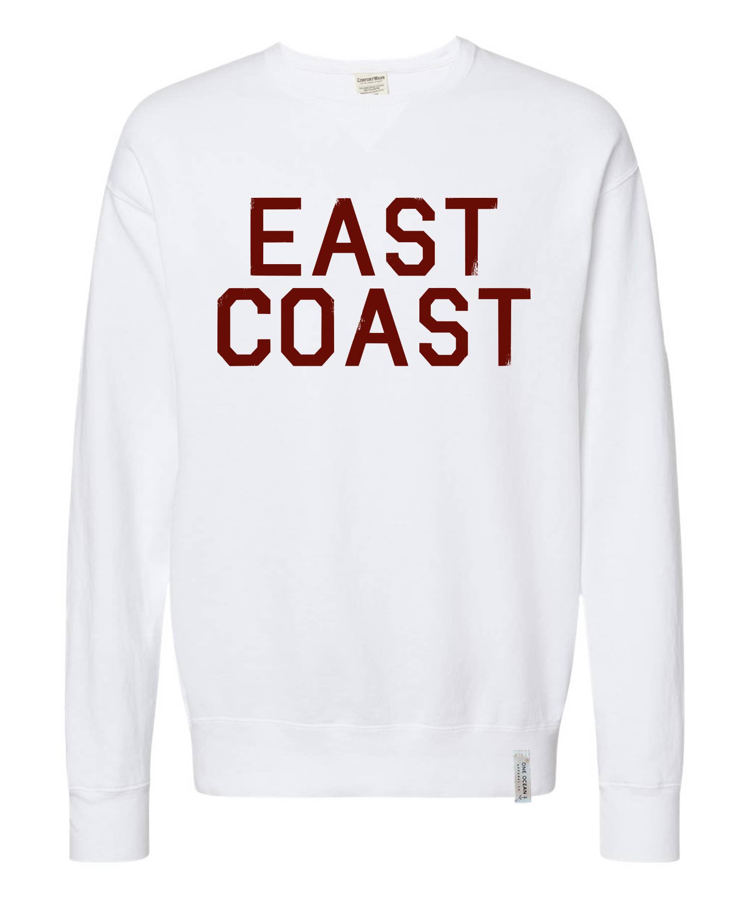 One Ocean Apparel Co.. - Wholesale Graphic Sweatshirt - Unisex - EAST COAST Crewneck - CUSTOM COLORS10
