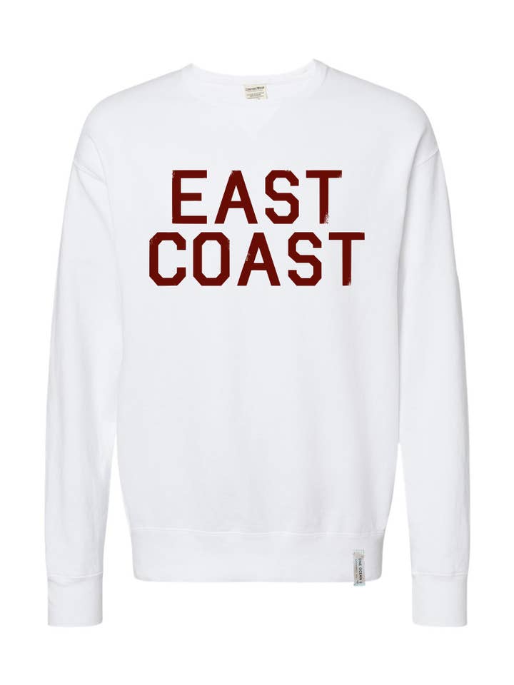 One Ocean Apparel Co.. - Wholesale Graphic Sweatshirt - Unisex - EAST COAST Crewneck - CUSTOM COLORS10