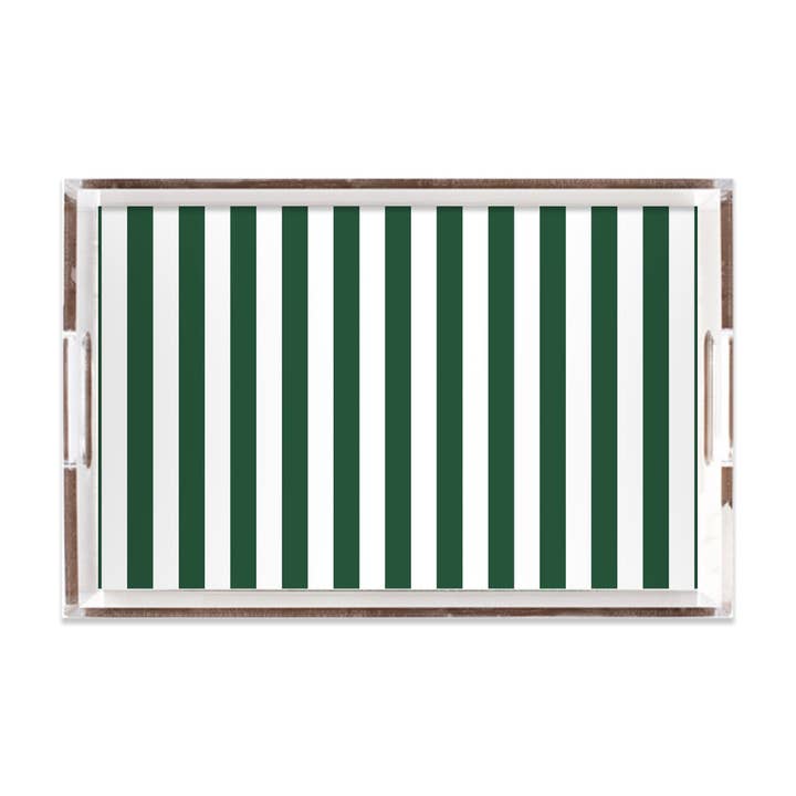 Katie Kime - Wholesale Decorative Tray - Retro Stripe Lucite Tray14