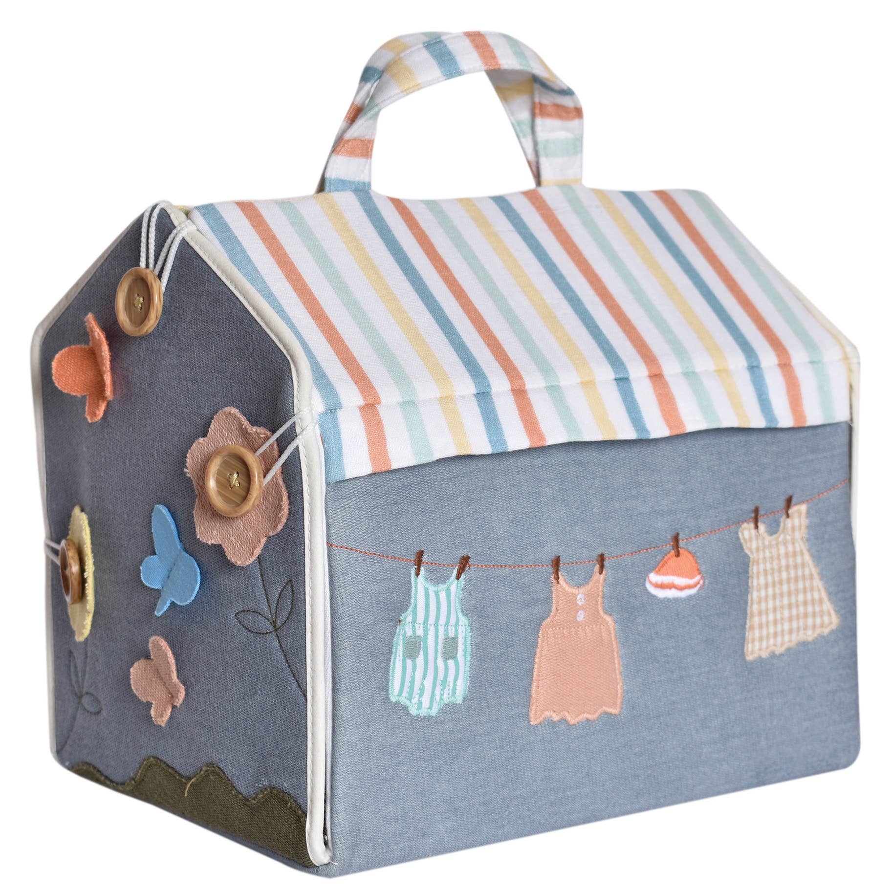 Tikiri Toys LLC - Wholesale Doll Accessory Kit - Kids - Doll House with Wooden Furniture2