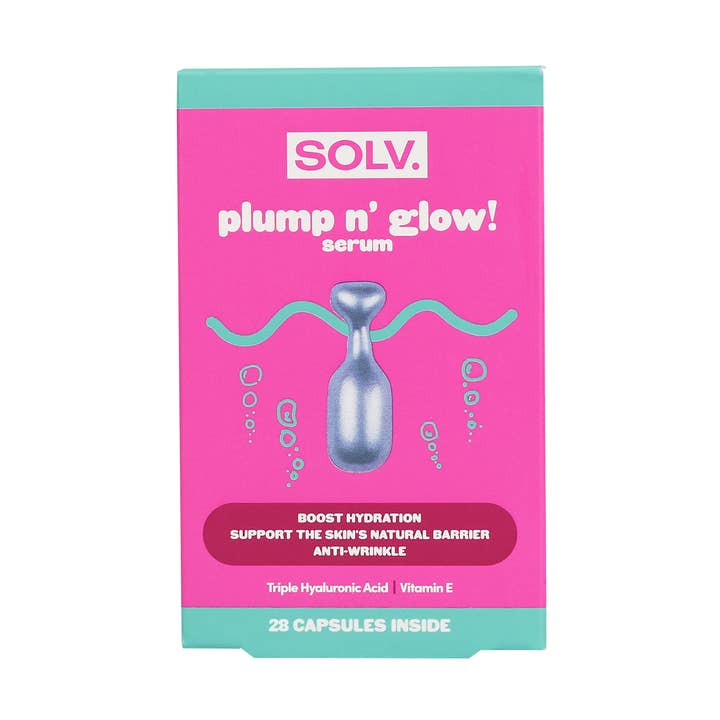SOLV. Soro Plump'n'glow 28 Cápsulas por atacado de Solv.