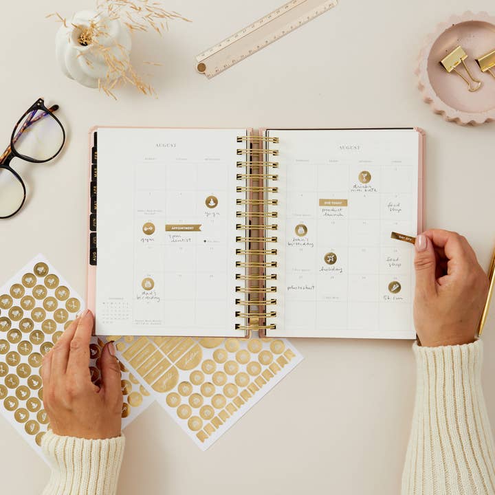 Blush And Gold - Wholesale Planner - 2026 Daily Planner - Sunset5