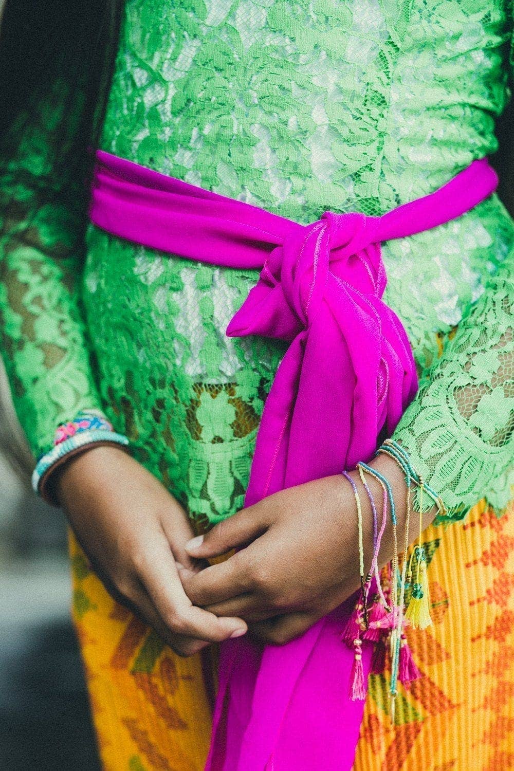 Love Is Project - Vente Bracelet de perles - Bali UNITY Bracelet Perlé - Rose2