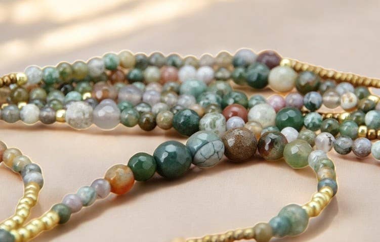 Cape Diablo - Wholesale Beaded/Pearl Necklace - Native 3 Layered Necklace3