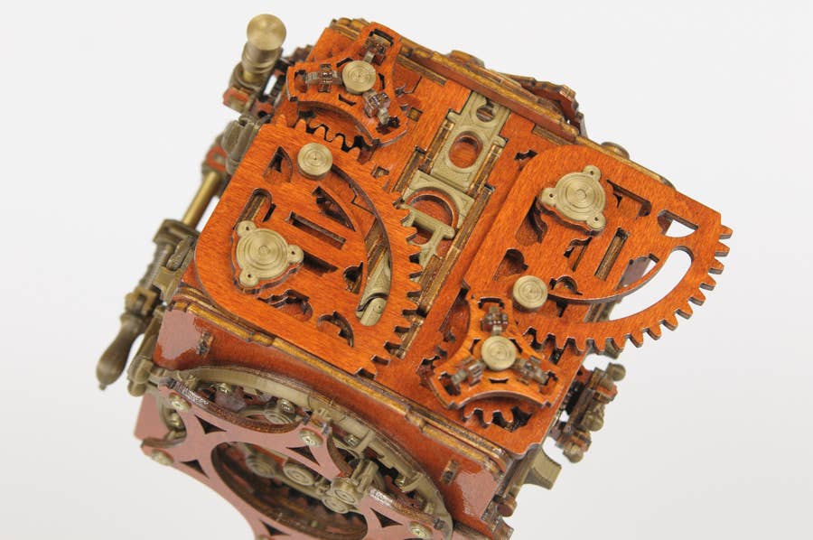 NKD Puzzle - Venta al por mayor Kit de manualidades - El famoso rompecabezas steampunk de boxeo en el kit « MECANIGMA »20