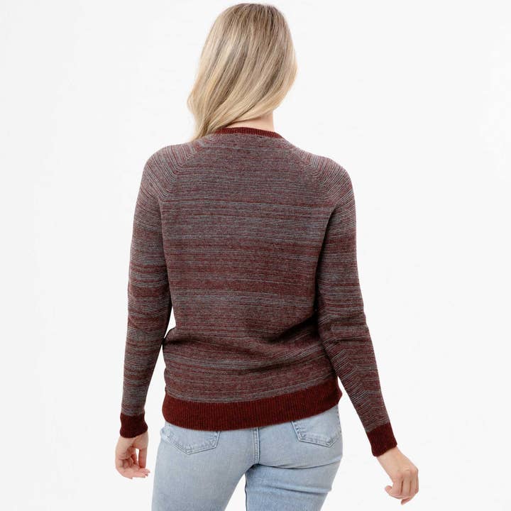 Oliver Charles - Wholesale Knit Sweater - Women's - Winter Marled Crew21