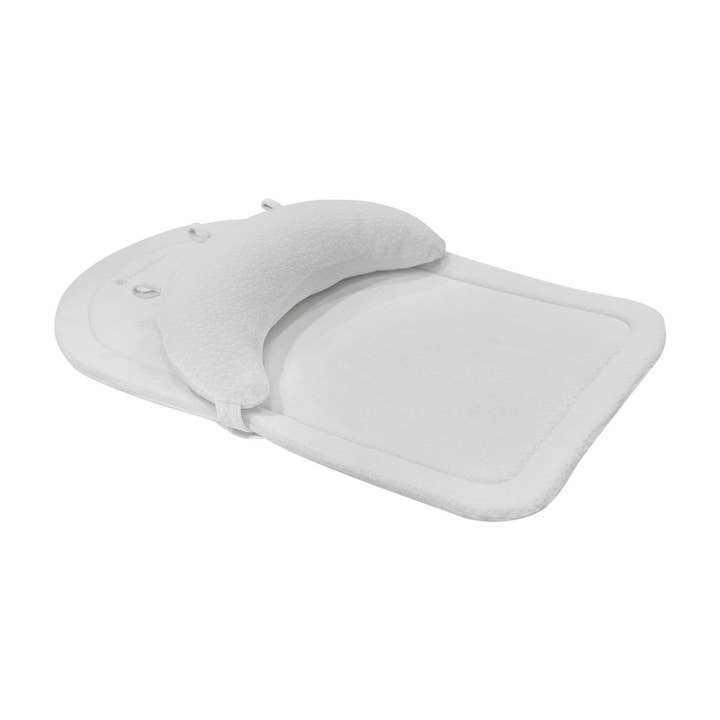 Velvet Gray Face Down Play Rug for wholesale by Kikkaboo