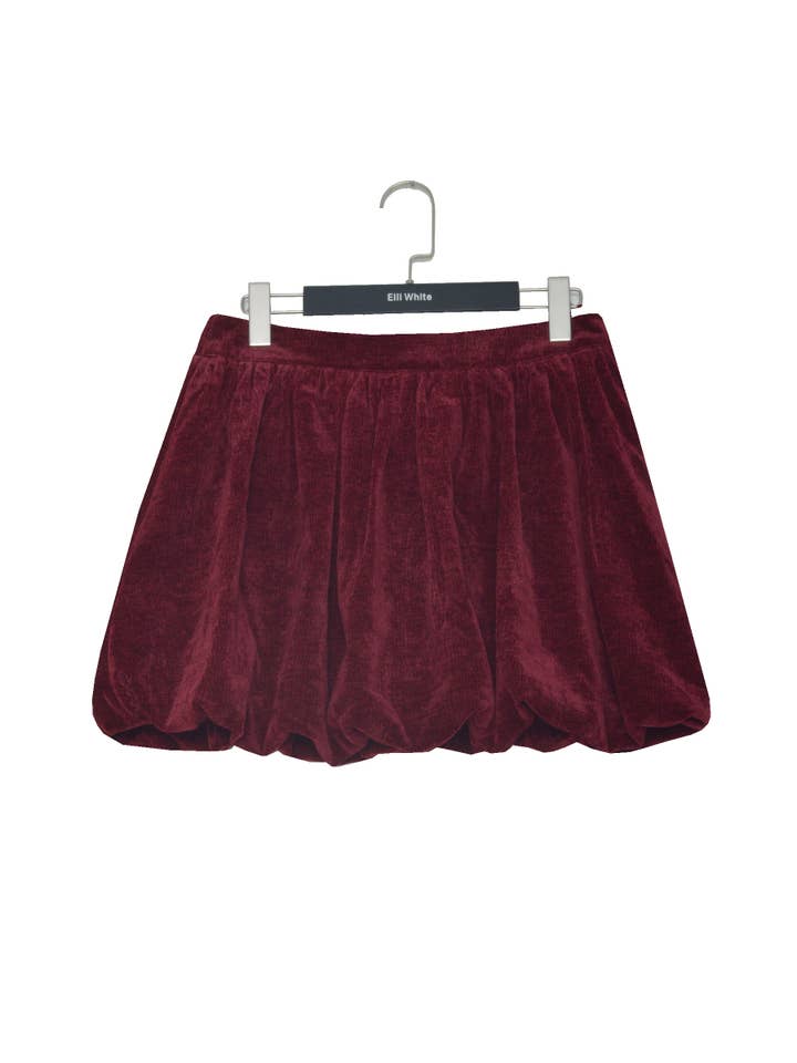 ELLI WHITE - Wholesale Skirt - Women's - Balloon skirt in corduroy4