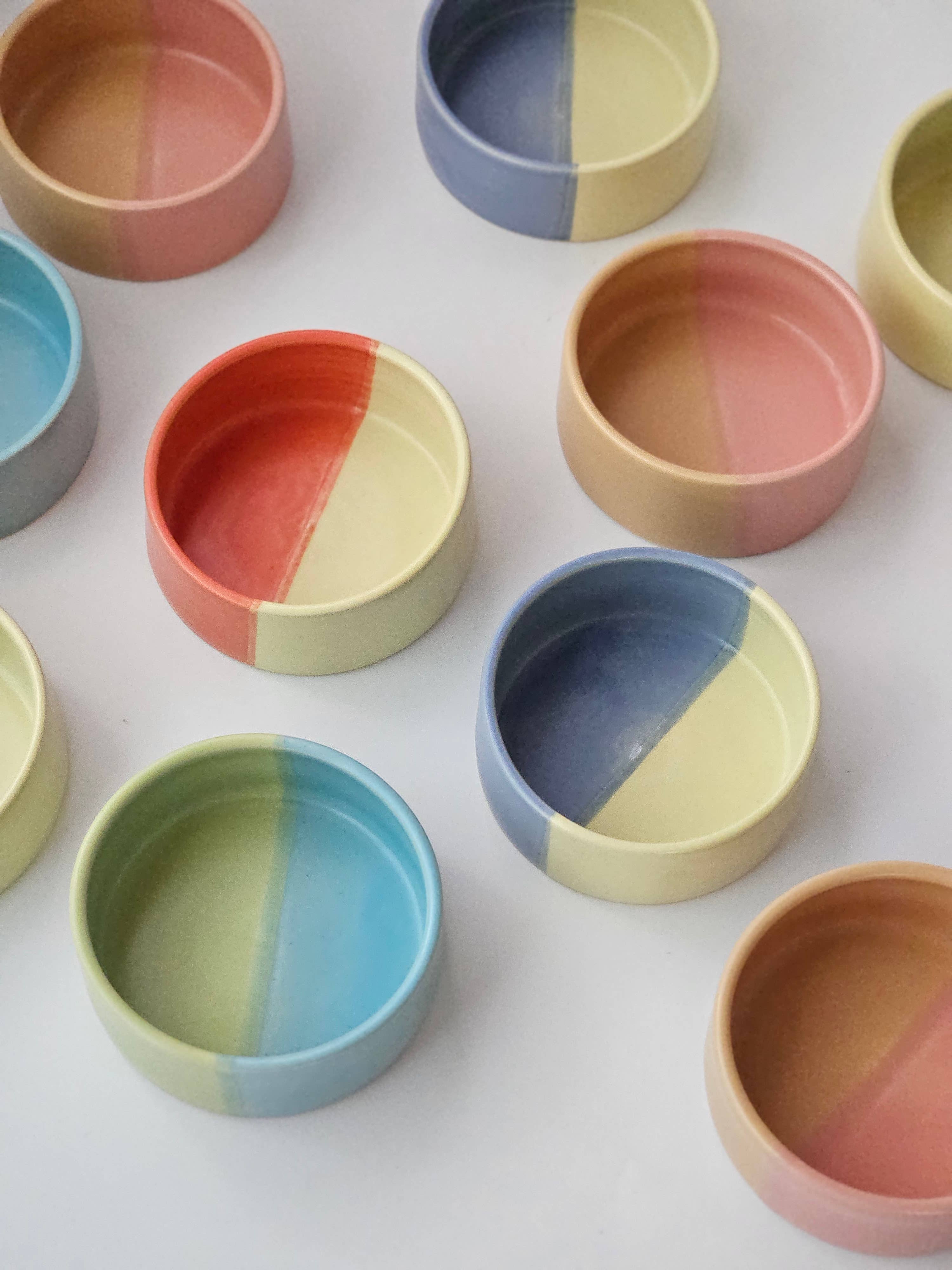 Bad Dogs Studio - Wholesale Pet Bowl - Cat/Dog - Half & Half Pet Dish • Small Dog Cat Bowl • Handmade Ceramic7