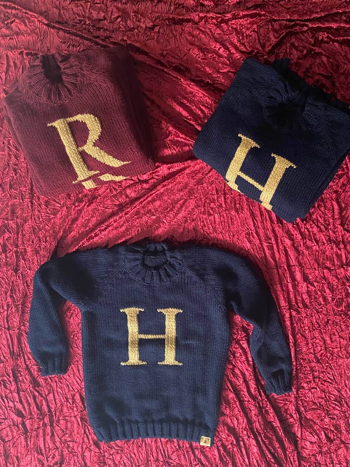 The Witch's Cabin - Wholesale Knit Sweater - Women's - Weasley Harry Potter Christmas handmade sweater2