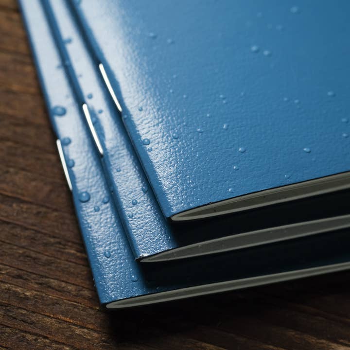 Rite in the Rain - Vente Cahiers - Carnet Rite in the Rain, 3,25" x 4,625" Couverture bleue 3 PK