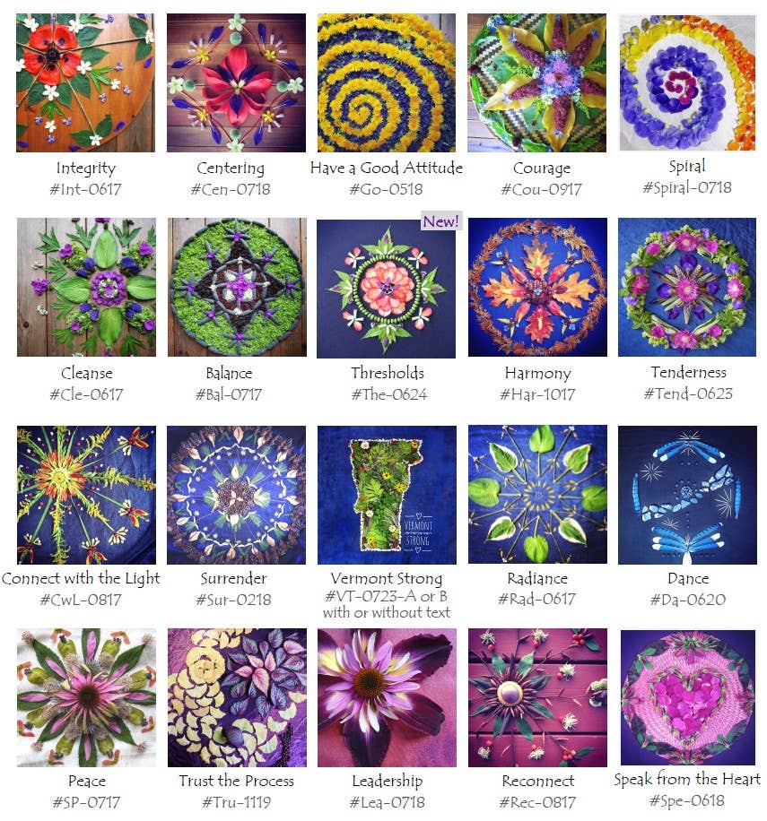 Nature Mandala Art - Wholesale Notebook - Nature / Flower Mandala LG Notebooks:: Earth Tones Designs1