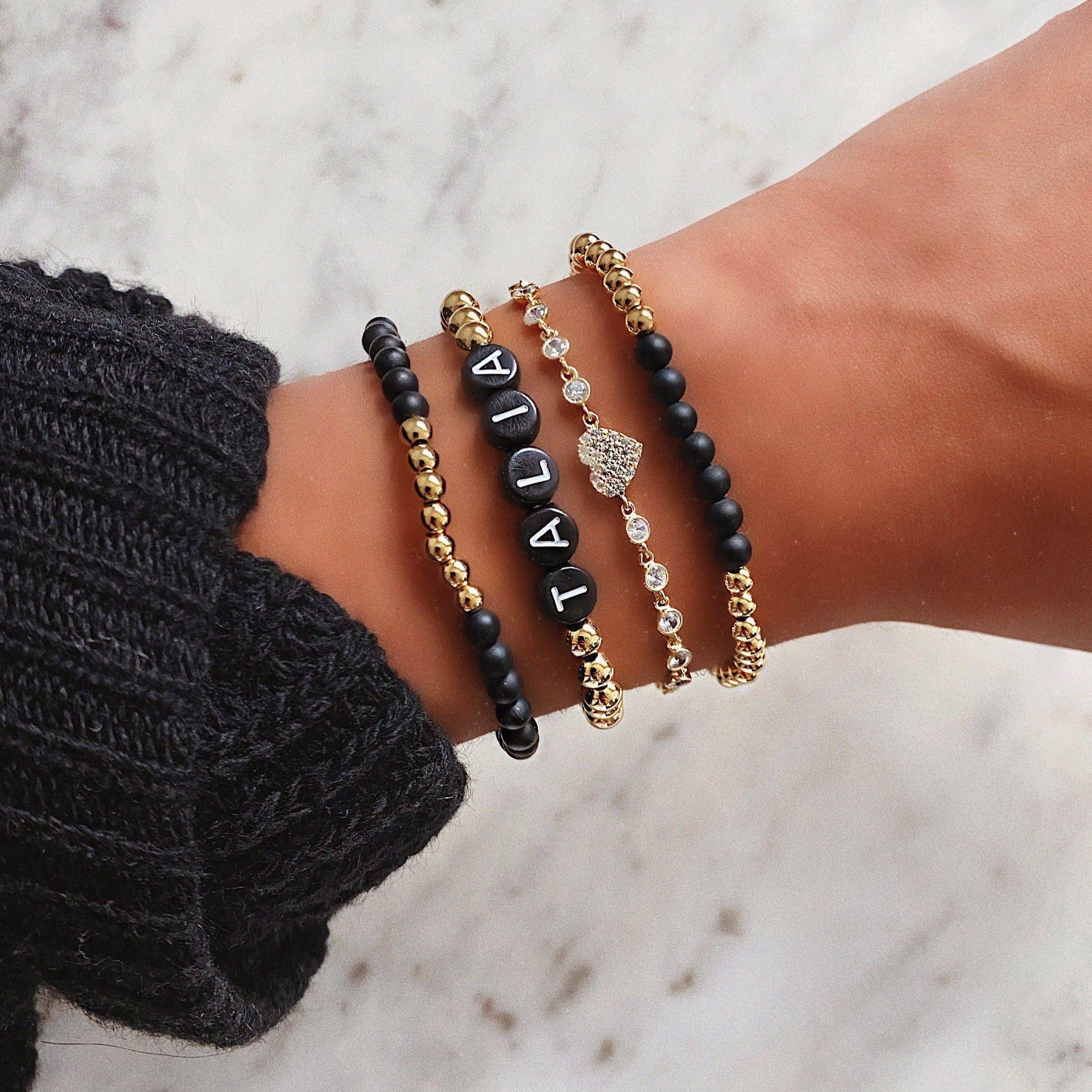 The Sis Kiss - Wholesale Armband met kralen - Op maat gemaakte stretch kralen armbanden3