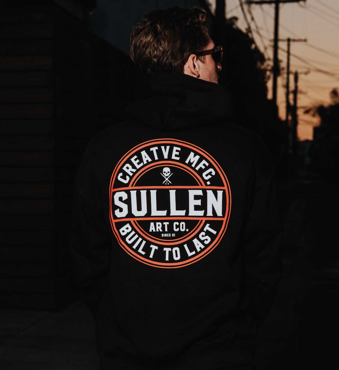 Sullen Clothing – wholesale Hoodie - Herr – Creative Corp tröja med hög krage