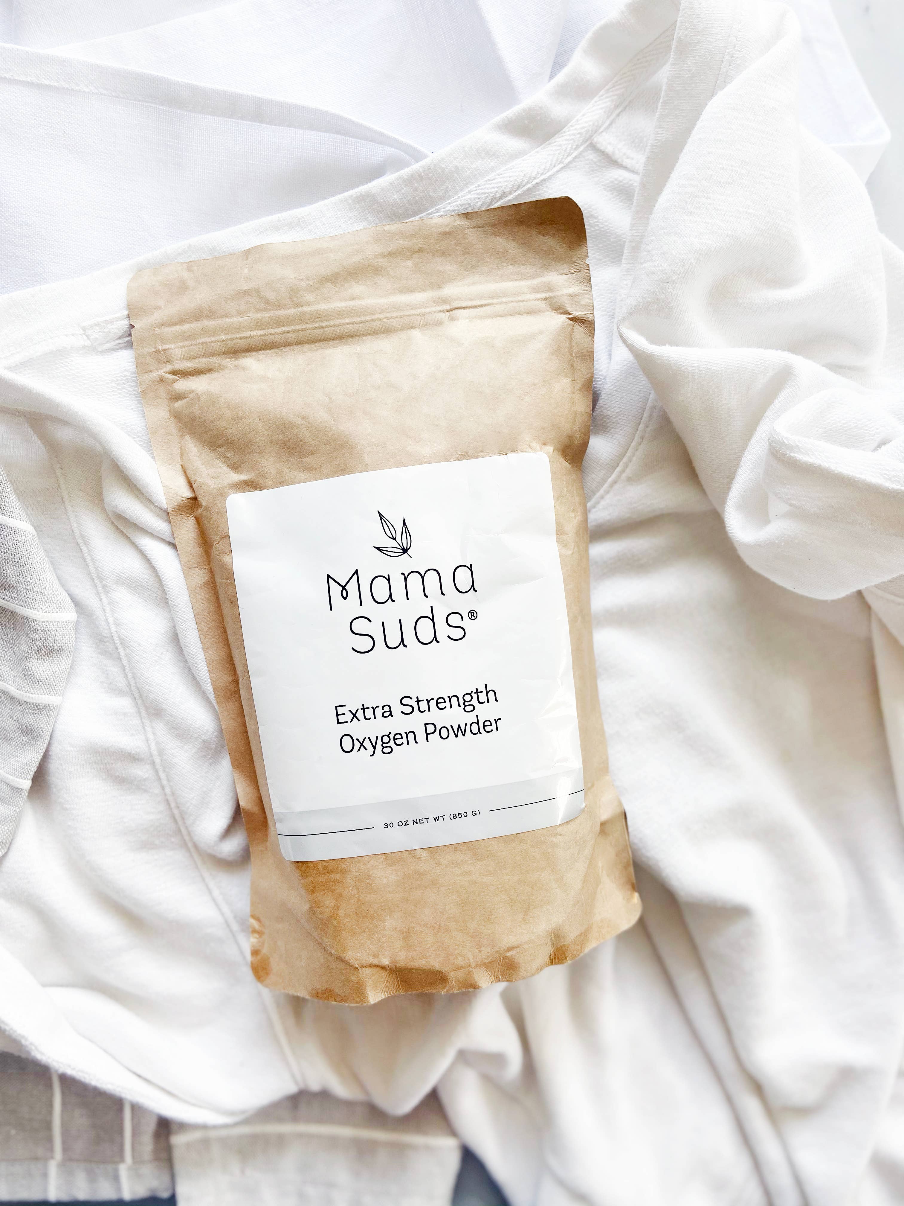 MamaSuds | Non-toxic Household Cleaners + Real Soap - Wholesale Laundry Detergent Powder/Pods - Extra Strength Oxygen Powder BULK2