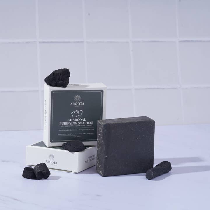 Handmade Soap | Charcoal Soap | Vegan Soap | Ayurvedic Soap for wholesale by Aroota by Green-Beauty Co