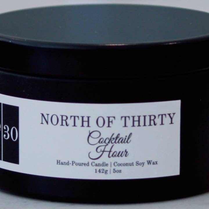 Travel Candle: Cocktail Hour for wholesale by NORTH OF THIRTY