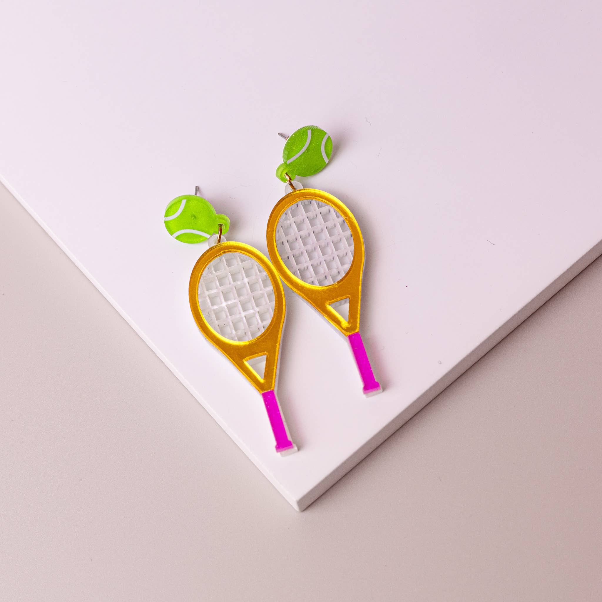 Bewaltz - Wholesale Dangle Earrings - Dangle Earrings-Tennis Racket2